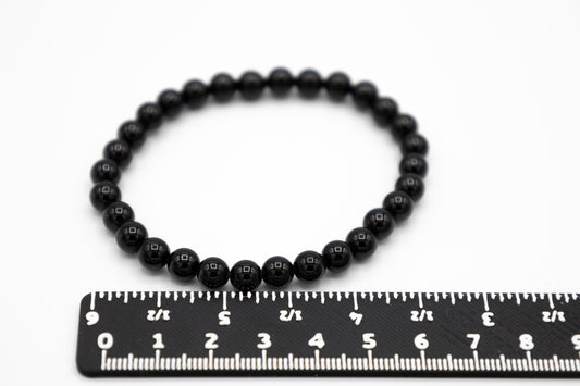 Schwarzer Turmalin Armband