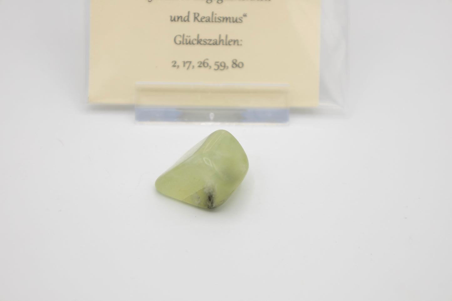 Glücksstein Waage Serpentin