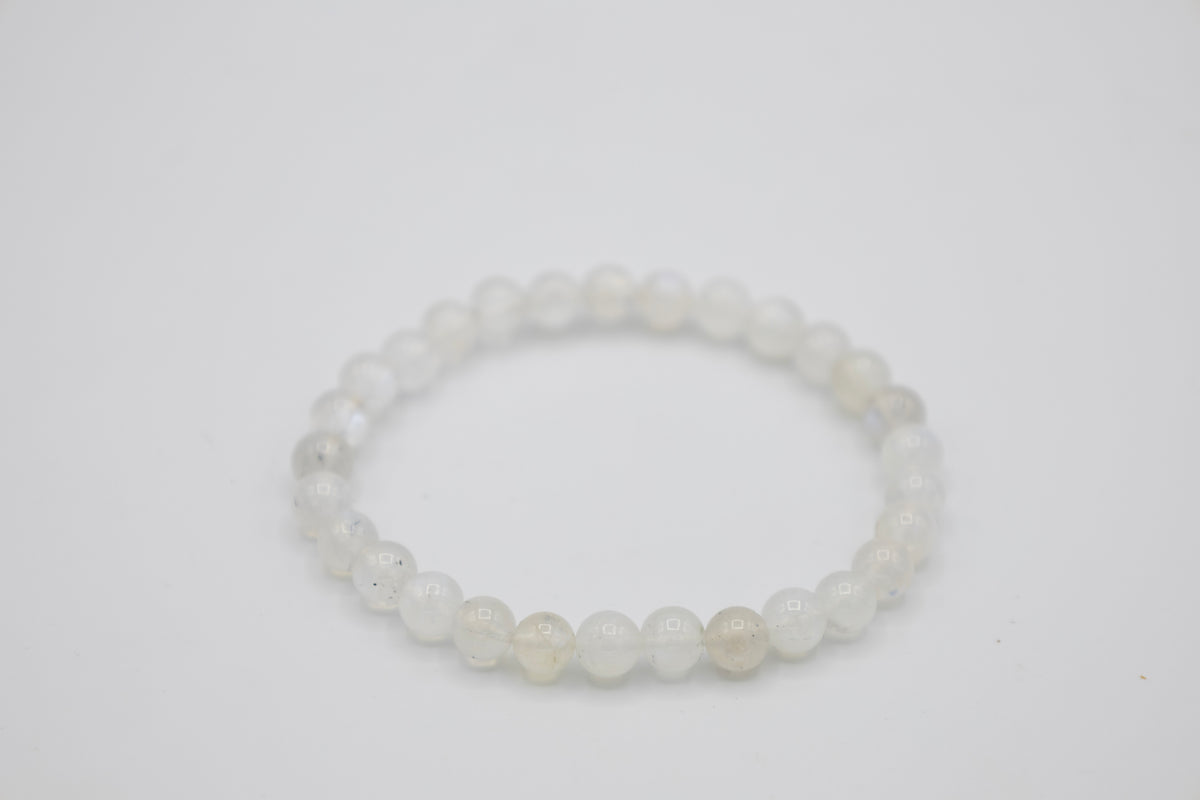 Regenbogen Mondstein Armband